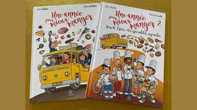 Couvertures Une année pour mieux manger 1 et 2 — Kiwanis
