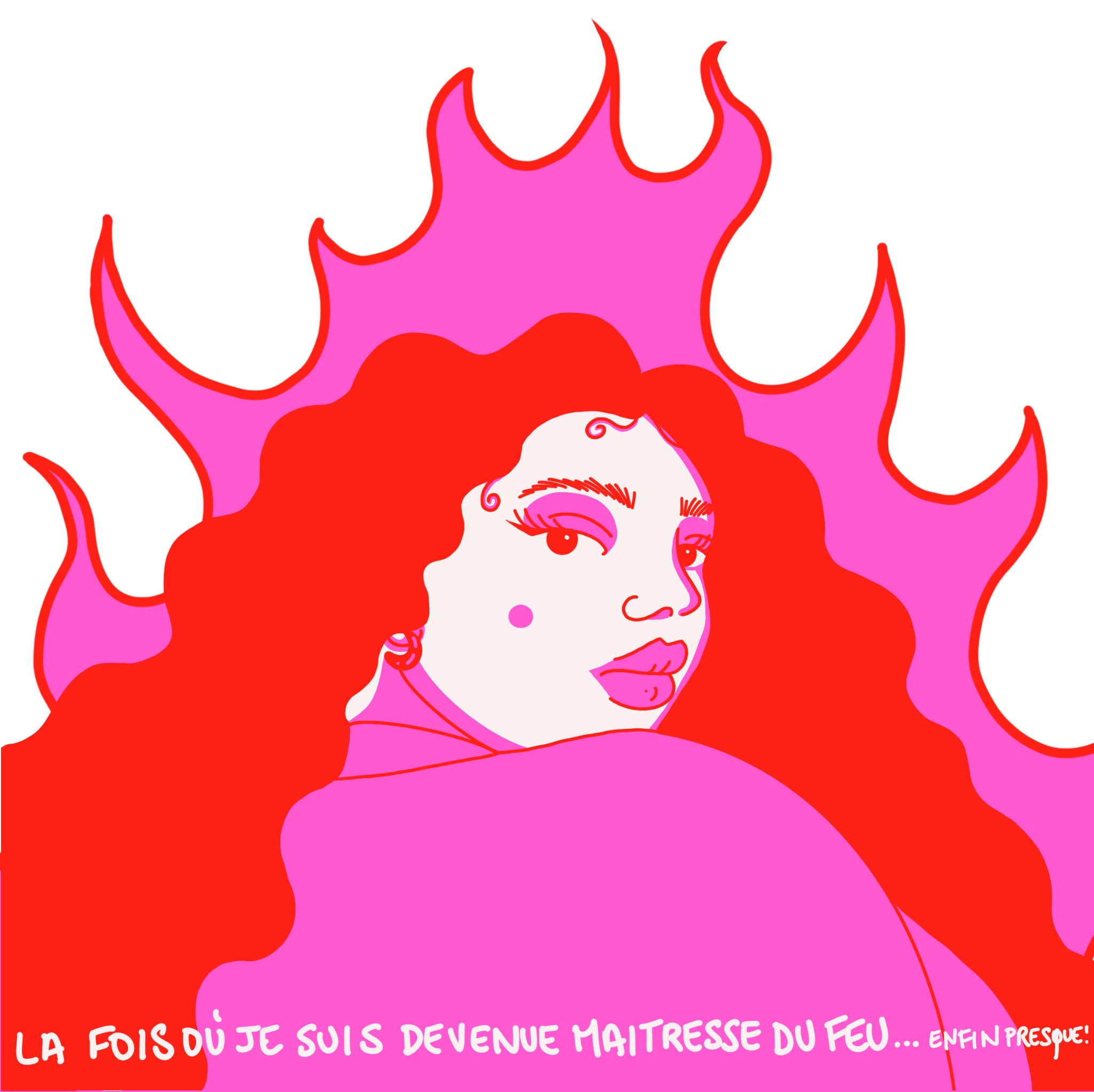 Couverture — Maîtresse du feu !